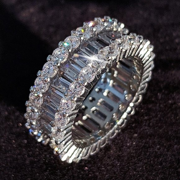 Jewelry - Sterling Silver Eternity Wedding Band
